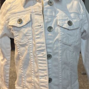 Children’s Place Kids' White Jean Jacket